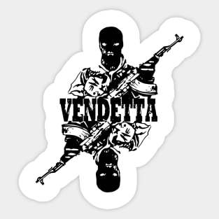 Vendetta Sticker